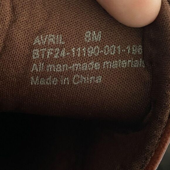 Baretraps Avril Ankle Boot  Western Burgundy Red Croc Studded Booties US 8 NEW - Picture 8 of 8